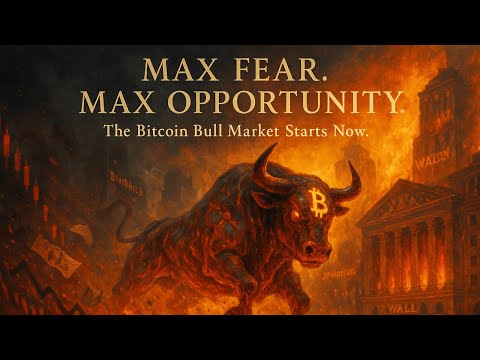 Max Fear. Max Opportunity. The Bitcoin Bull Market Starts Now.