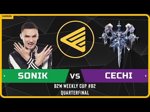 WC3 - [NE] Sonik vs Cechi [UD] - Quarterfinal - B2W Weekly Cup #82