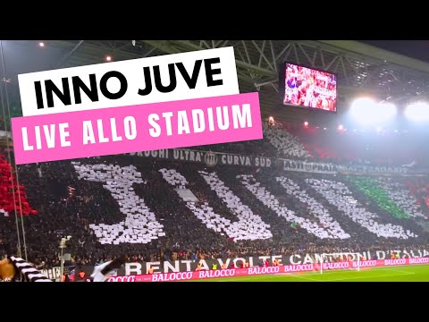 Inno Juventus Allianz Stadium - "Storia di un Grande Amore" Cantato LIVE da 41.507 Tifosi (3M Views)