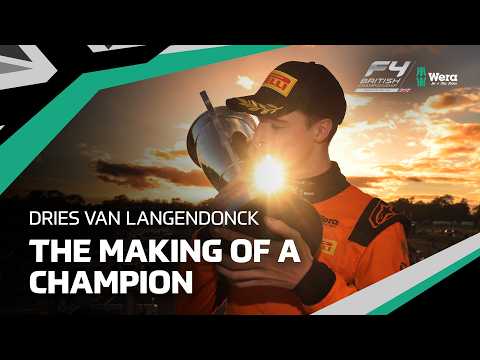 Dries and his Destiny - 2026 British F4 Champion