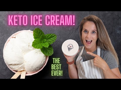Keto ICE CREAM! Soft Serve! The base to make ANY flavor you like!