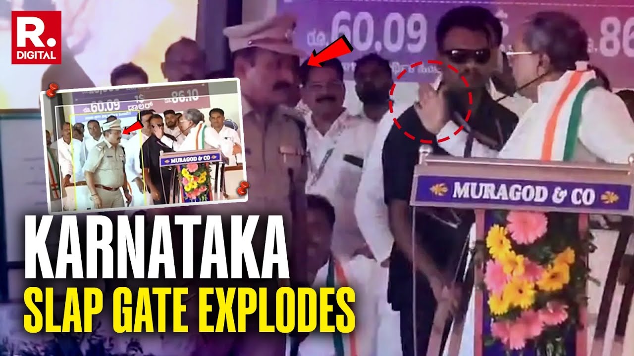 Karnataka Slap Gate: Top Cop Resumes Duty After CM Siddaramaiah’s Near Slap Shocker