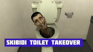 Cover art for FNF skibidi toilet takeover