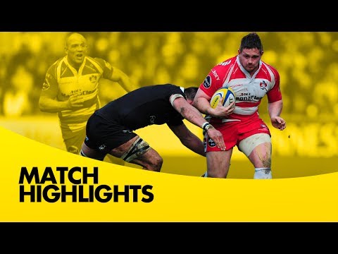 Gloucester Rugby vs Newcastle Falcons - Aviva Premiership Rugby 2013/14