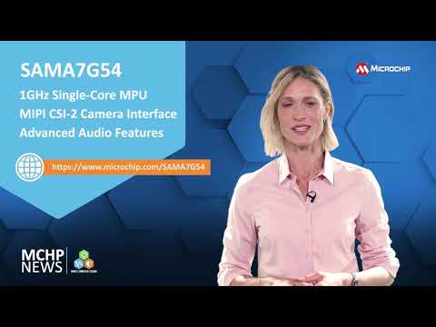 Microchip SAMA7G54 Microprocessor video thumbnail