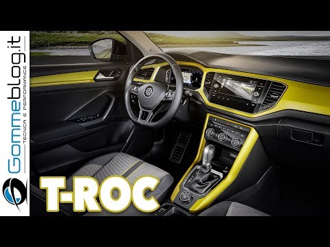 VW T-Roc INTERIOR - NEW 2017 Volkswagen Compact SUV - The Polo SUV