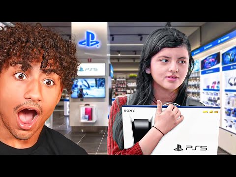 KID GETS CAUGHT STEALING PS5!!