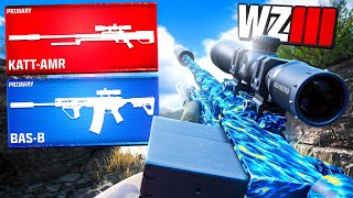 Warzone's BEST Sniper Setup and Sniper Support 🔥  KATT-AMR and Bas-B Builds (MW3 Warzone Meta)