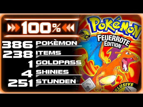 Ich habe den PERFEKTEN Pokémon Feuerrot Spielstand
