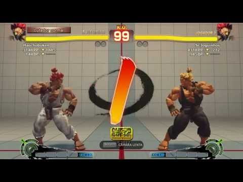 SSF4AE LivePC - Haochobuken [Akuma] vs Sr Joguinhos [Akuma]