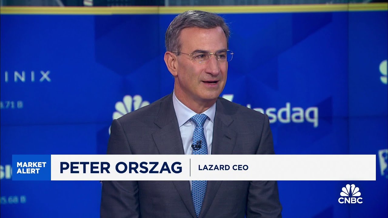 Lazard CEO Peter Orszag: It’s in President-elect Trump’s interest to have an independent Fed