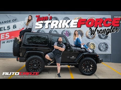 TIONNE'S STRIKE FORCE WRANGLER // Jeep Wrangler KMC Strike Wheels, Nitto Tyres, Lift Kit & More