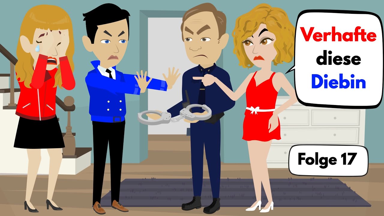 Learn German | Mark defends Sarah with all his might 💪 Vocabulary and important verbs