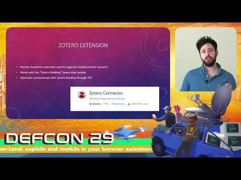 DEF CON 29 – Barak Sternberg – Extension Land: Exploits und Rootkits in Ihren Browsererweiterungen