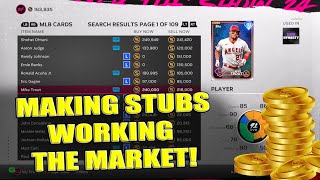 MLB The Show 24 How To Make Coins Flipping Cards on the Marketplace! Diamond Dynasty