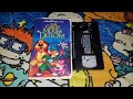 Opening Closing To The Great Mouse Detective 1992 VHS Canadian Copy