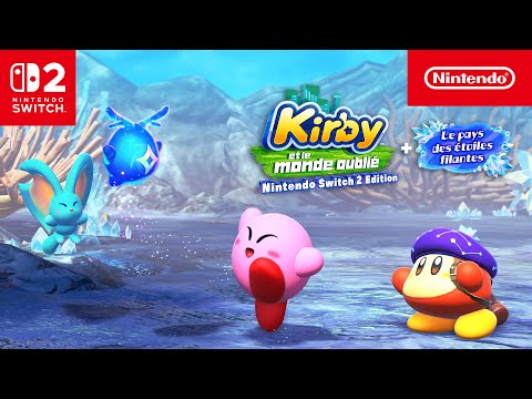 Kirby et le monde oublié – Nintendo Switch 2 Edition + Le pays des étoiles filantes – Bande-annonce