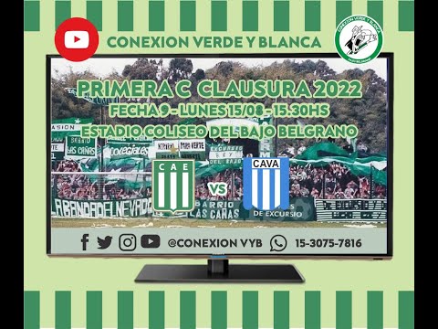 PRIMERA C CLAUSURA 2022 FECHA 9 // EXCURSIONISTAS VS VICTORIANO ARENAS