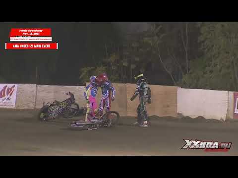 Evento principale del campionato nazionale di speedway Under-21 AMA 2021 - Riavvolgimento in dire...