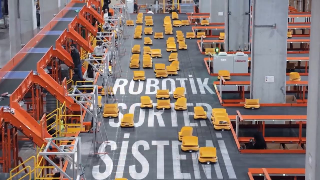 Libiao Robotics Launches Yellow Robot Sorting at Turkey's Largest B2B Platform — Aydinli Giyim