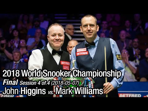 2018 World Snooker Championship Final: John Higgins vs. Mark Williams (Full Match 4/4)