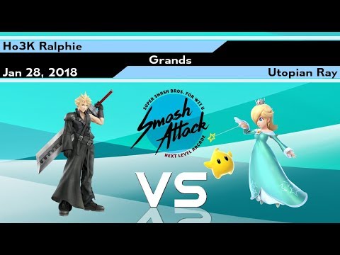 SmashAttack 24 - [Grands] Ho3K Ralphie vs Utopian Ray