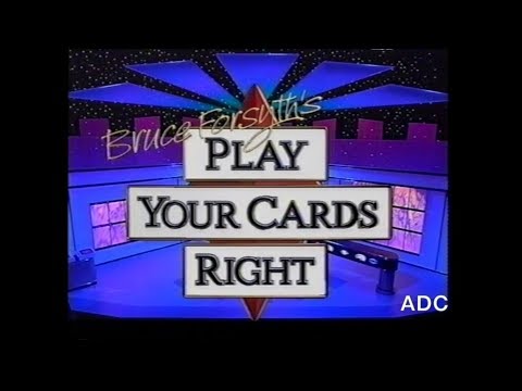 Bruce Forsyth's Play Your Cards Right Series 13 episode 1 LWT Programme 1997