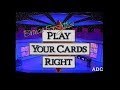 Bruce Forsyth S Play Your Cards Right Series 13 Episode 1 LWT Programme 1997
