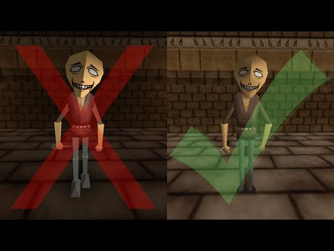 Style-swapping Specimen 6 to his OG model in HD Renovation