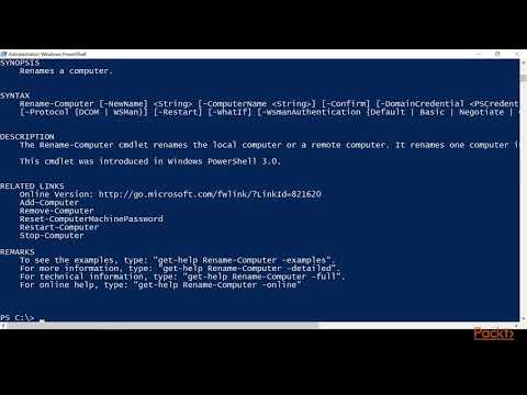 Hands On PowerShell for Active Directory Advanced Command Discovery | packtpub com