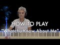 GloRilla WHATCHU KNOW ABOUT ME Piano Tutorial Ft Sexyy Red