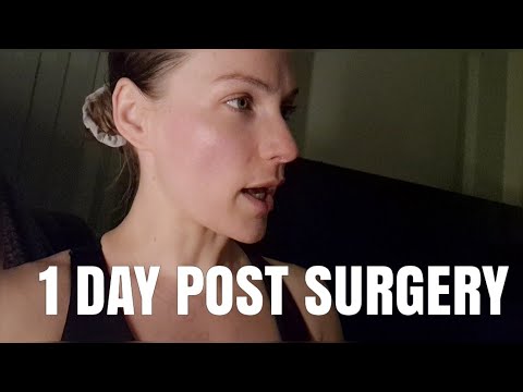 One Day After Surgery - Breast Augmentation/Exchange
