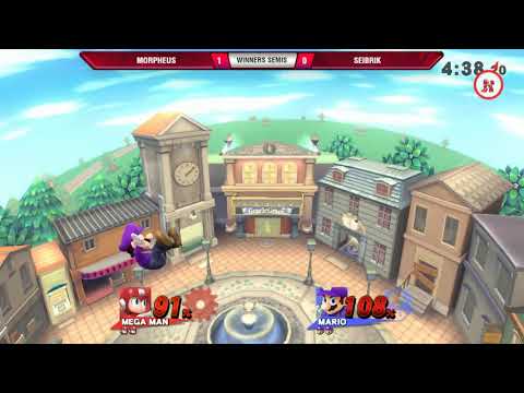 VS Weekly 11/1/18 - Winners Semis - Morpheus (Mega Man/Cloud) vs Seibrik (Mario) - Smash 4
