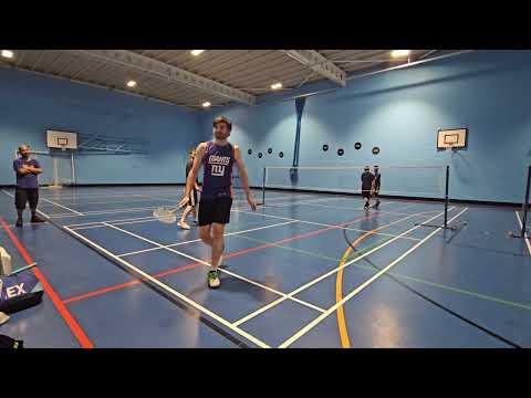 M/D Badminton Ruairi/Connor vs Val/Sharoz 