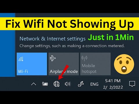 How to Fix WiFi Not Showing Up on Windows 10