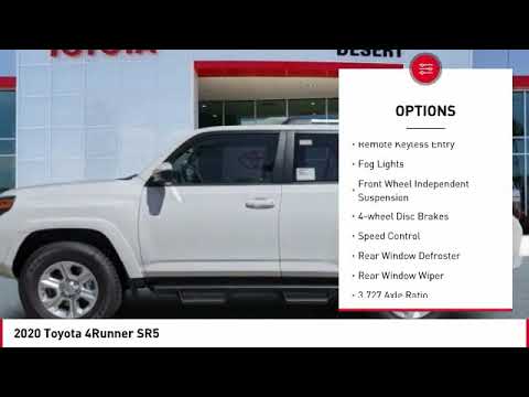 2020 Toyota 4Runner Cathedral City CA 240966
