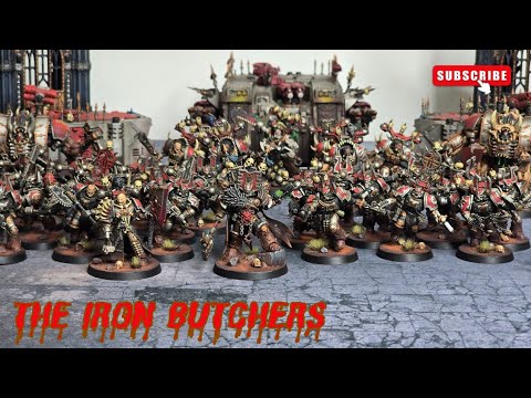 BLOOD FOR THE BLOOD GOD!!! World eater army showcase!