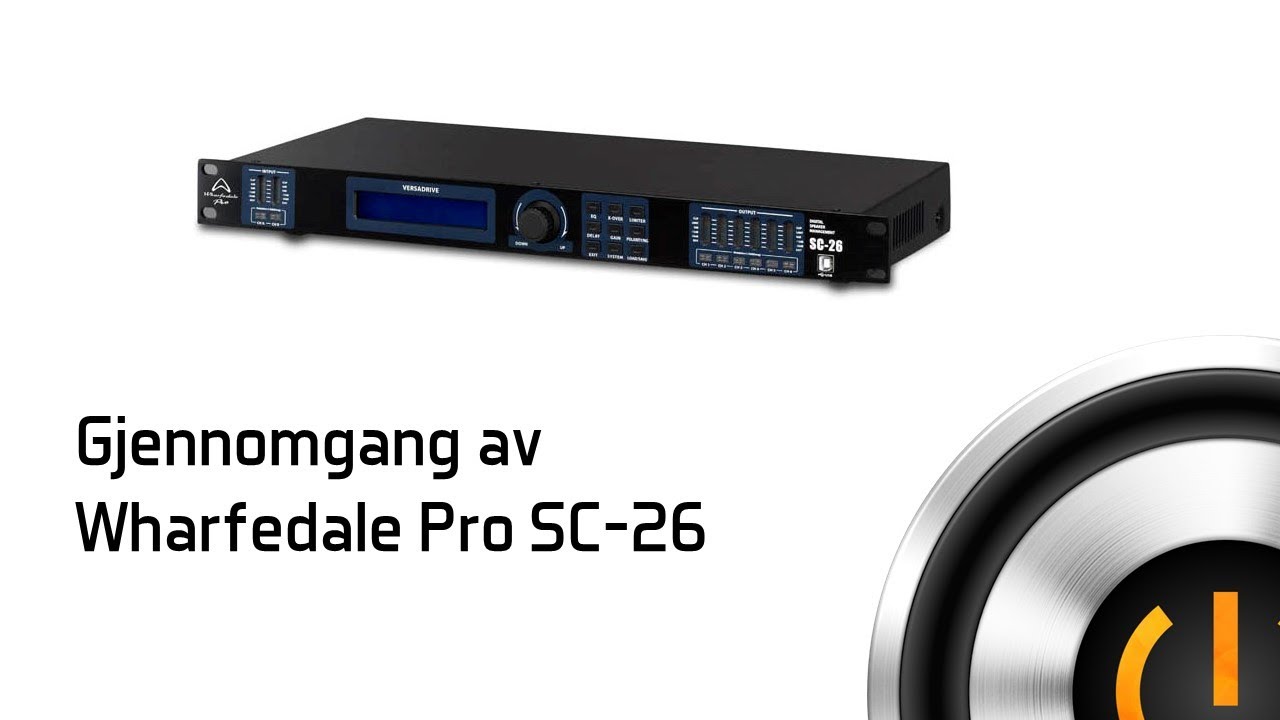 video Mixer Wharfedale Versadrive SC-26 chính hãng 0