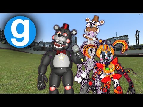 BRAND NEW FNAF 6 PILL PACK SPOTLIGHT UPDATE! Five Nights at Freddy's Garry's Mod Sandbox
