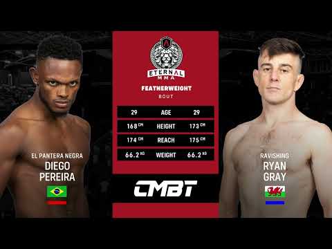 Eternal MMA 64 - Diego Pereira Vs Ryan Gray - MMA Fight Video