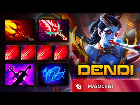 Dendi QUEEN OF PAIN Mid - Patch 7.37d | Full Gameplay Dota Class