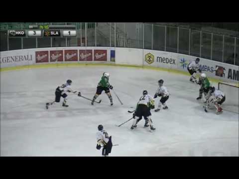 U-20 EBYSL 23.2.2017 HK Olimpija - HK Slavija Junior 5:1, povzetki s tekme