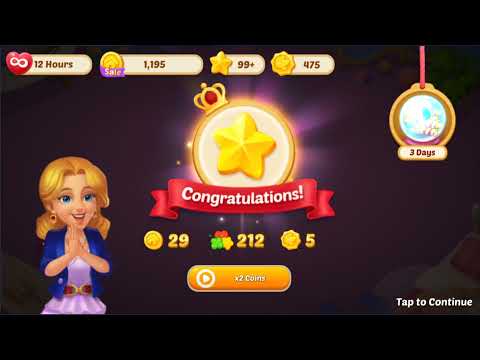 Matchington Mansion Level 875 - 879 | MICRO GAMEPLAY HD