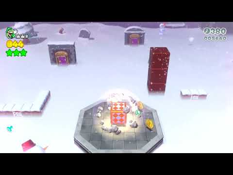 Super Mario 3D World [Switch] 9-8 Itemless Speedrun - Time: 49