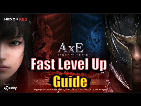 AxE: Alliance Vs Empire Fast Level Up Guide