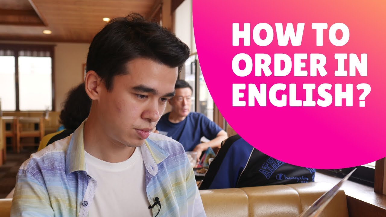 Английский в Ресторане! Как говорить с носителями английского языка?