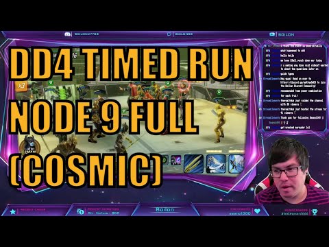 DD4 Timed Run: (COSMIC) Node 9 FULL RUN - Marvel Strike Force