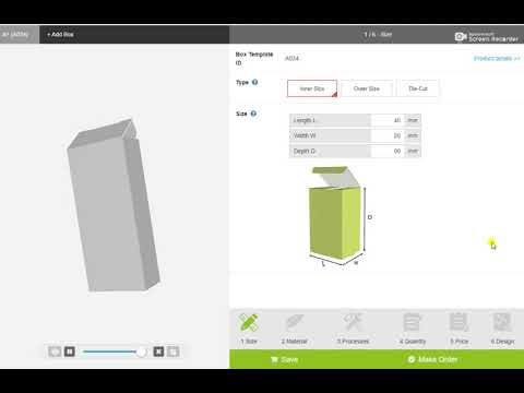 dETAILED VIEW OF THE BOX (A034)