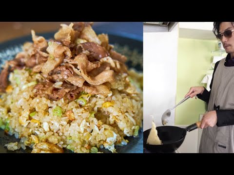 ニンニク肉焼き飯