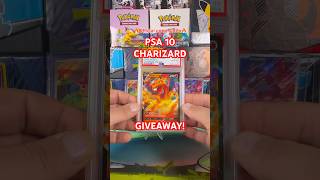 🔥 PSA 10 Charizard Giveaway! 🔥